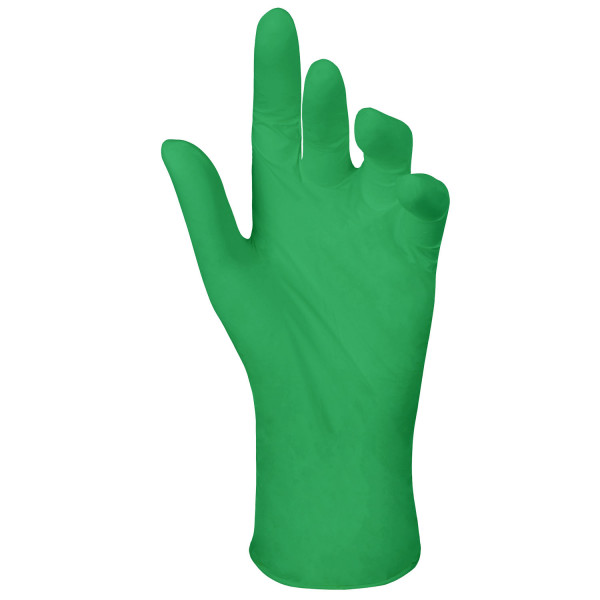 Nature Glove Nitril-Untersuchungshandschuhe, grün, unsteril, puderfrei