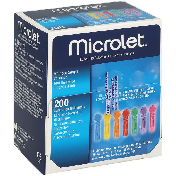 Microlet Lanzetten farbig