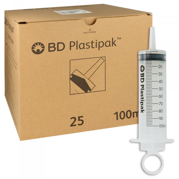 BD Plastipak Wund-/Blasenspritze