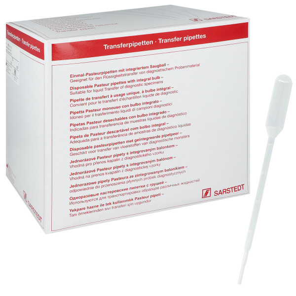 Transferpipette 3,5 ml, LD-PE transparent