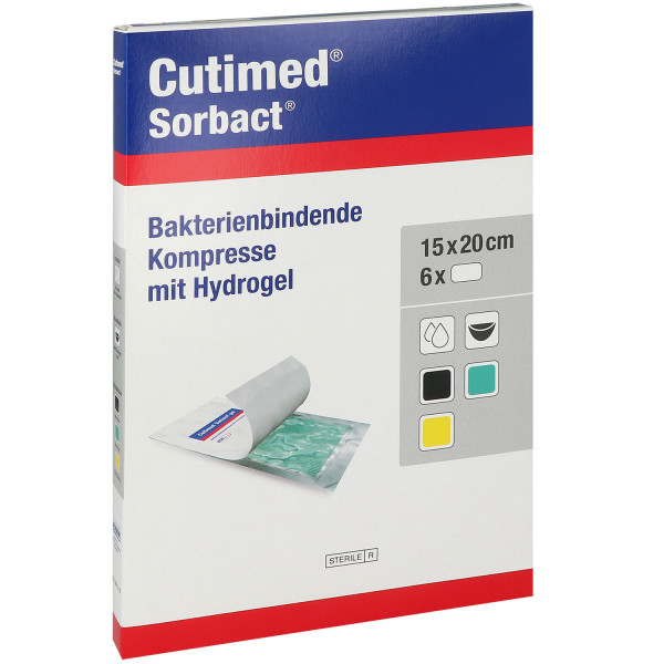 Cutimed Sorbact Gel Kompressen