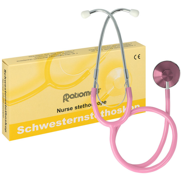 Flachkopf Stethoskop Schwester Schlauch
