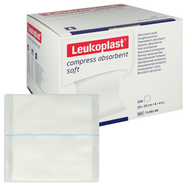 Leukoplast compress absorbent soft unsterile Saugkompresse