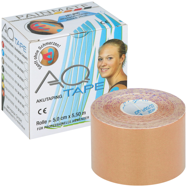 Diaprax AQ-Tape für kinesiologisches Taping - 1 Rolle