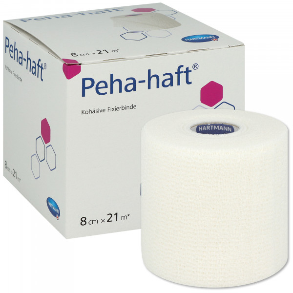 Peha-Haft Fixierbinde weiß latexfrei