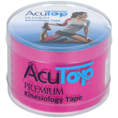 AcuTop Premium Kinesiology Tape 5 cm x 5 m - 1 St. pink