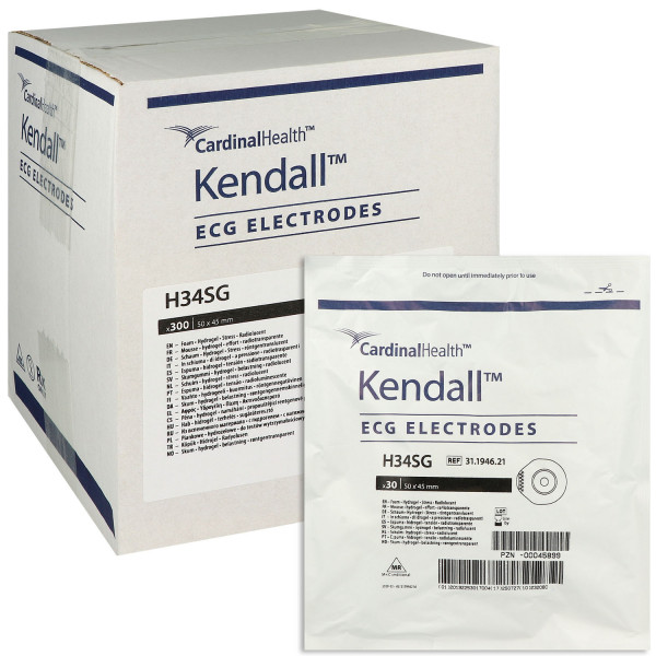 Kendall Einmal-Elektroden mit Hydrogel aus mikroporösem Vliesstoff