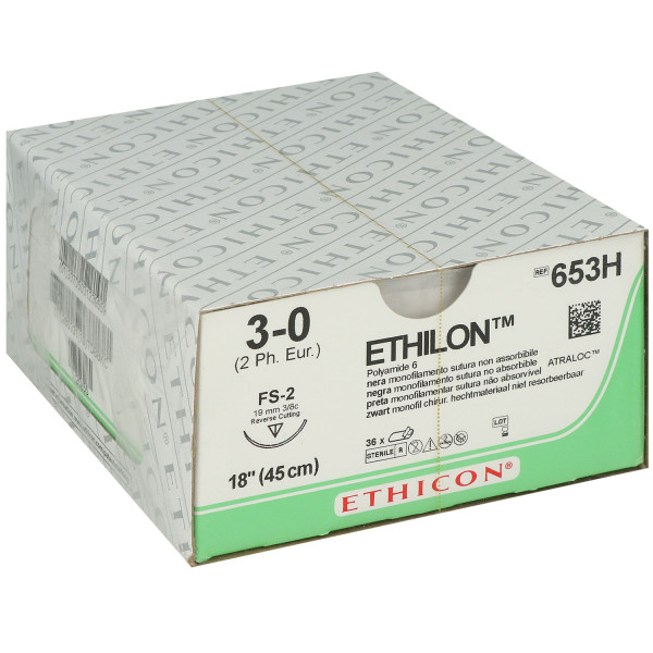 Ethilon schwarz monofil