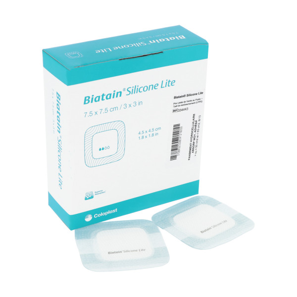 Biatain® Silicone Lite Schaumverband (steril, besonders dünn)
