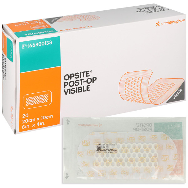 Opsite Post-OP Visible Folienverband mit Schaumstoffwundkissen, steril