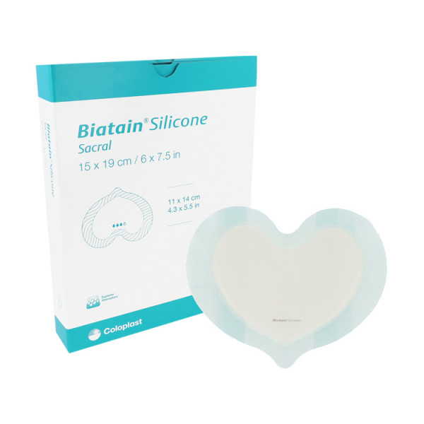 Biatain® Silicone Sakrum Schaumverband