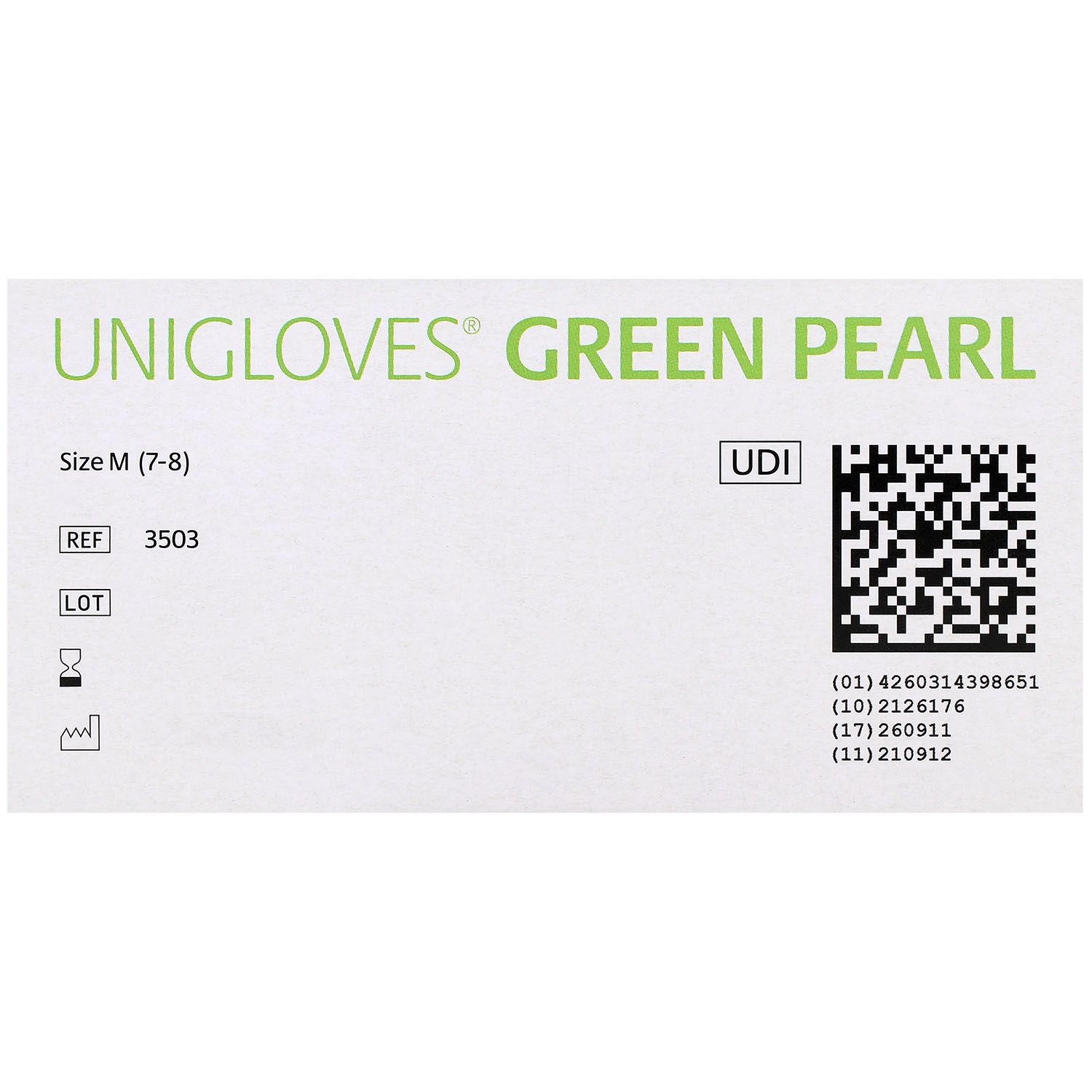 Unigloves Guanti In Nitrile Lilla, Senza Polvere, Zaffiro Pearl, 100 Pezzi, AQL 1.5, EN 455
